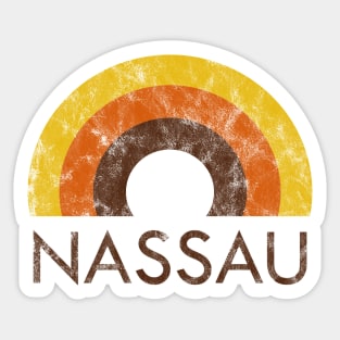 Nassau County Long Island New York Sticker